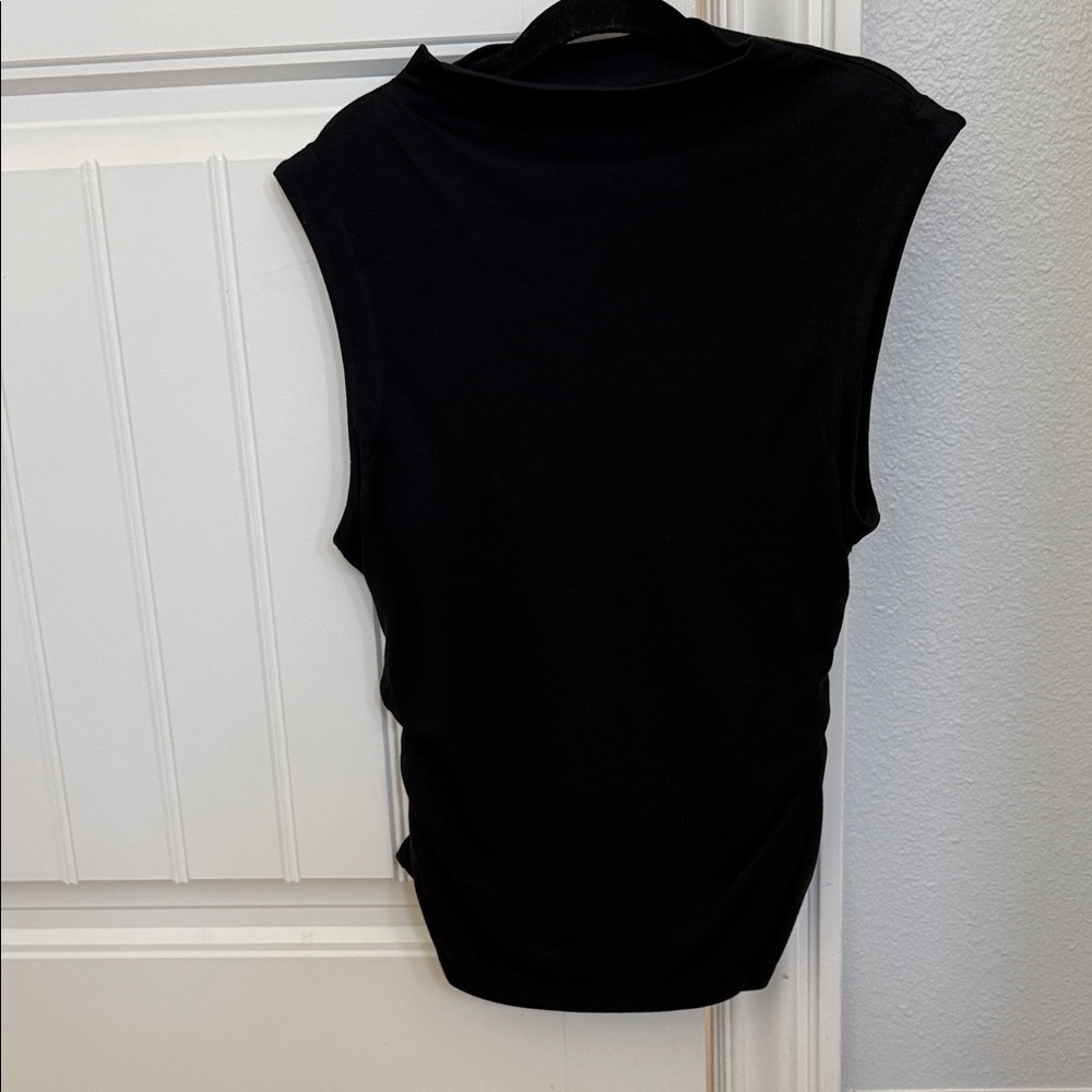 French Connection Black Muscle Tee
